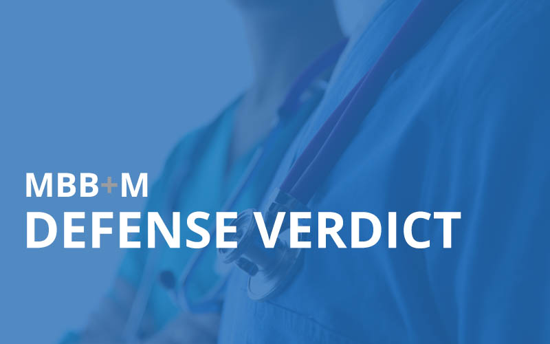 Defense Verdict